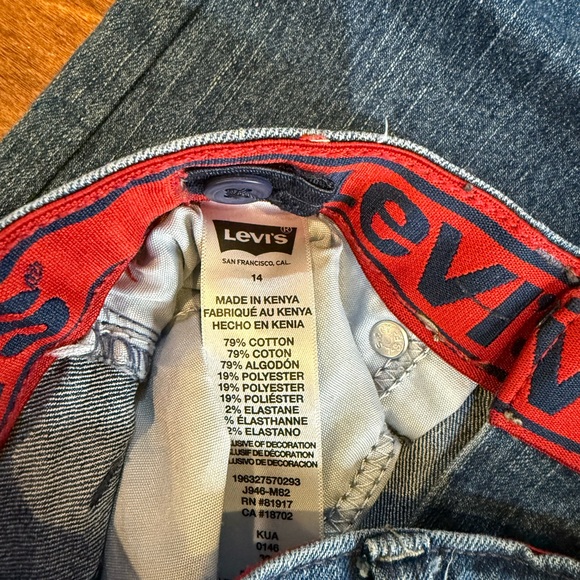 Levi’s boys jeans size 14 - Picture 3 of 5